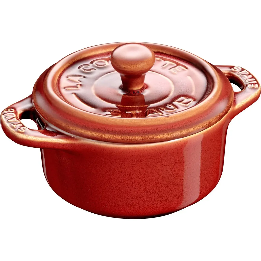 Naczynie żaroodporne Staub Mini Cocotte 40511-999-0 Indukcja Ceramika 0,2l