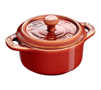 Naczynie żaroodporne Staub Mini Cocotte 40511-999-0 Indukcja Ceramika 0,2l