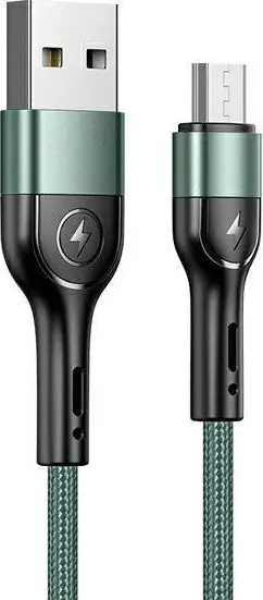 Kabel USAMS USB do microUSB 1m Zielony