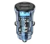 Ładowarka samochodowa USAMS 3A 2xUSB-A Fast Charge Niebieski