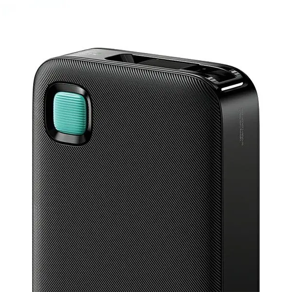 Powerbank USAMS US-CD225 Ze zwijanym kablem Lightning Retractable 10000mAh PD 20W Fast Charge XY Series Fioletowy