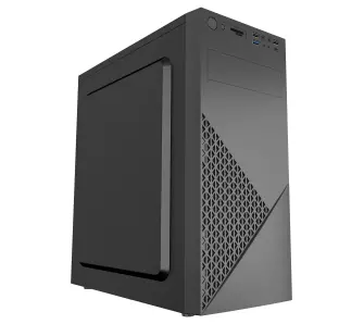 Obudowa Gembird Fornax 170 Czarny + Zasilacz 600W