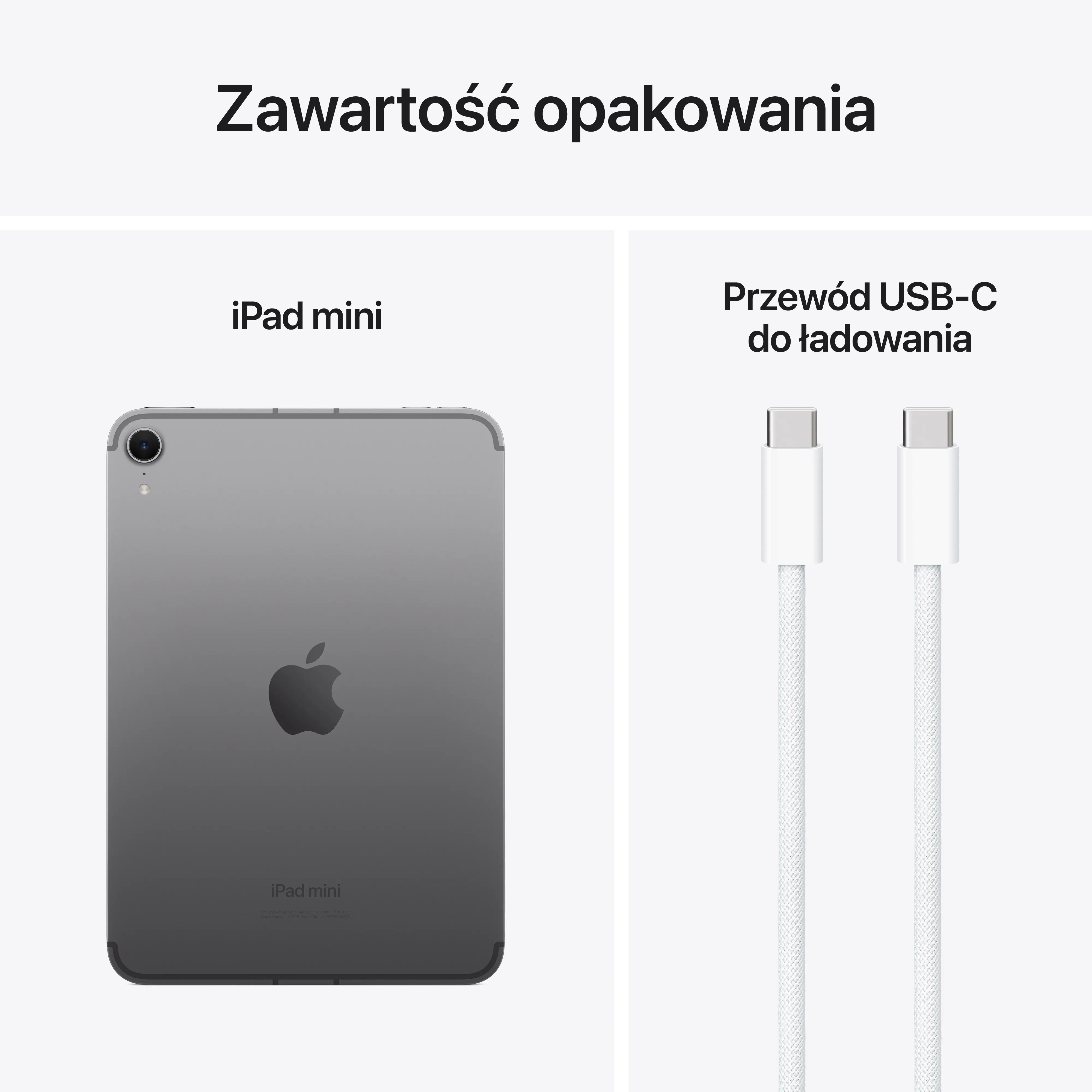 Apple iPad mini 7 gen 8,3" 128GB Wi-Fi + Cellular 5G Gwiezdna szarość