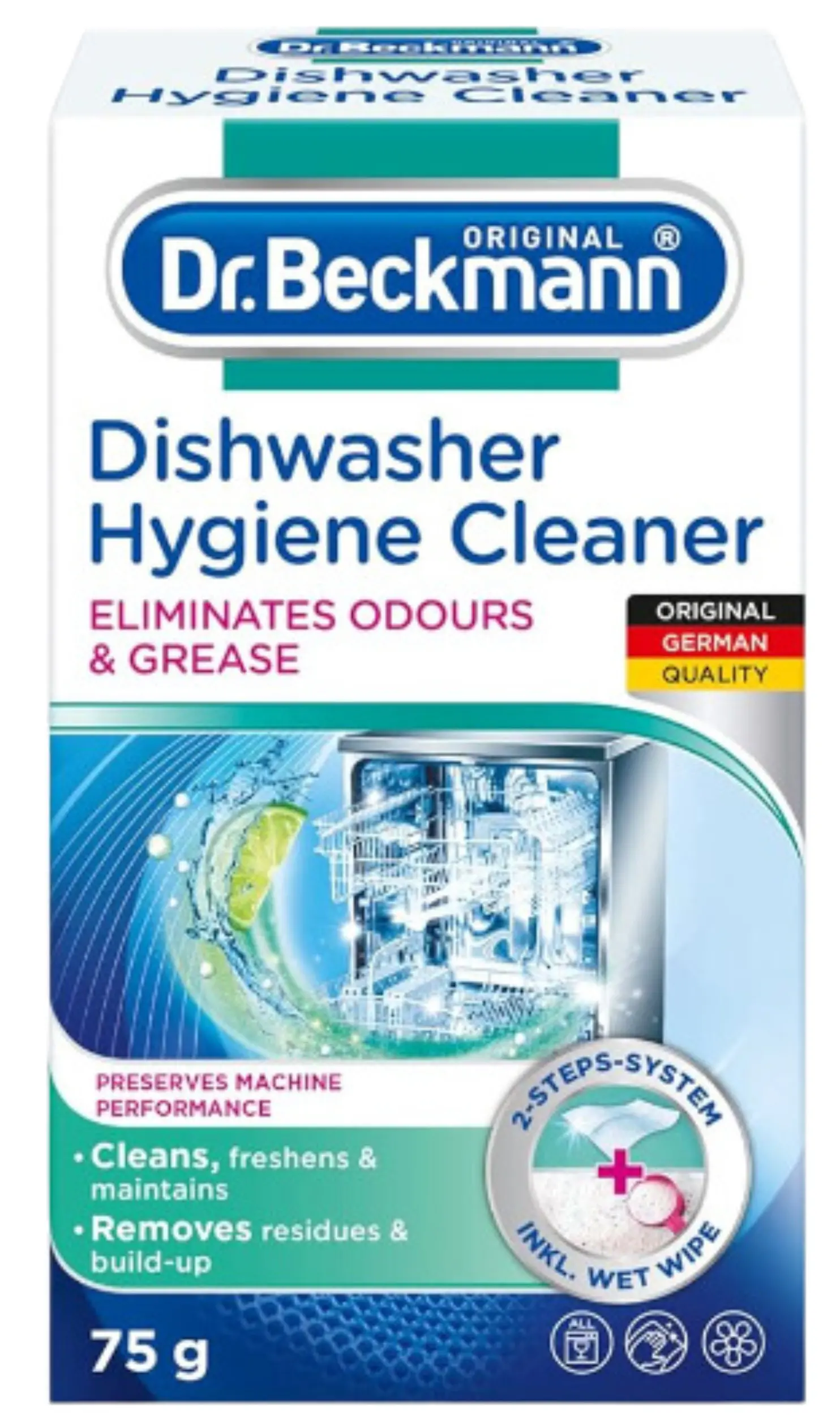 Dr. Beckmann 75g z chusteczką czyszczącą