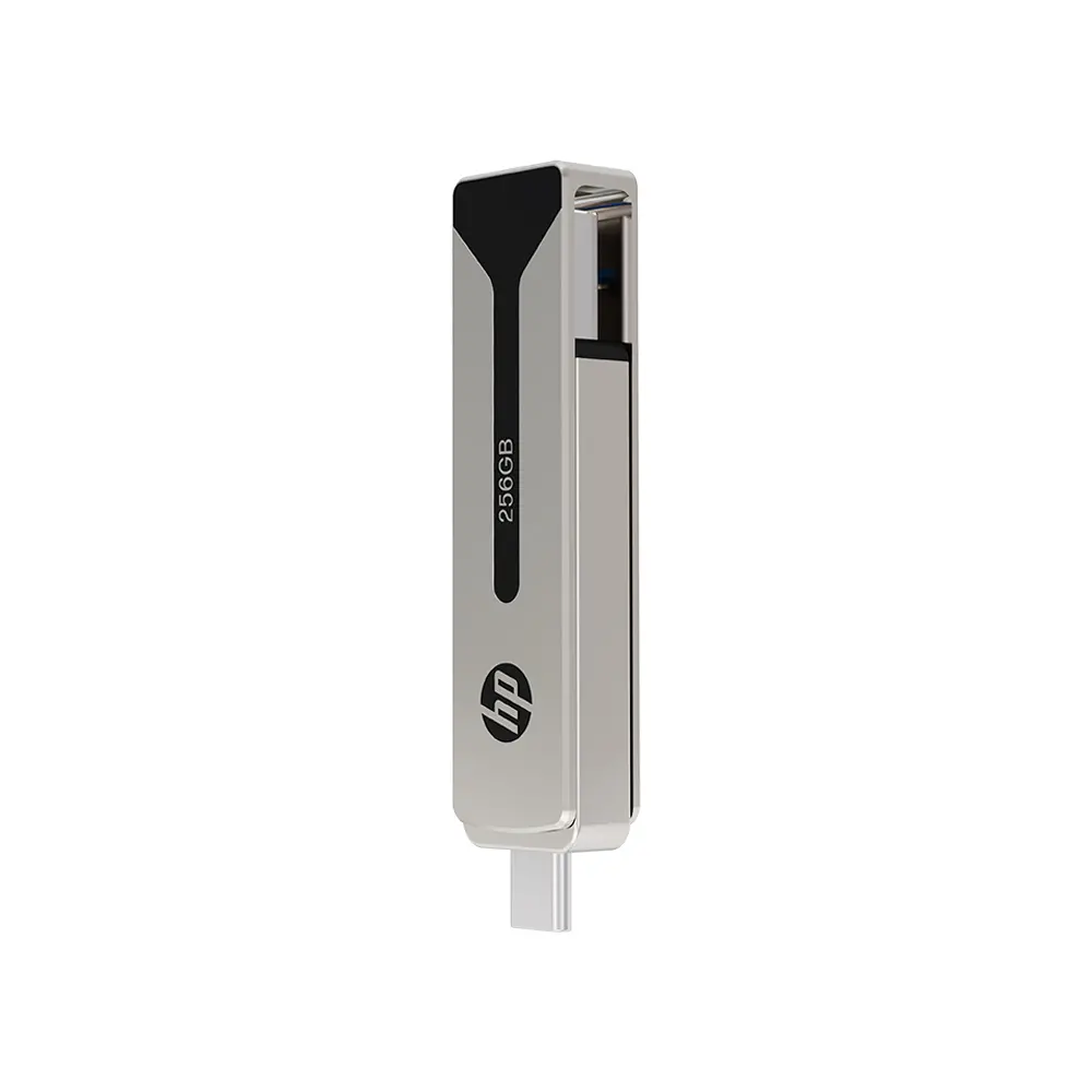 PenDrive HP 911 Pro 256GB USB 3.2 Typ-C / USB 3.2 Srebrny
