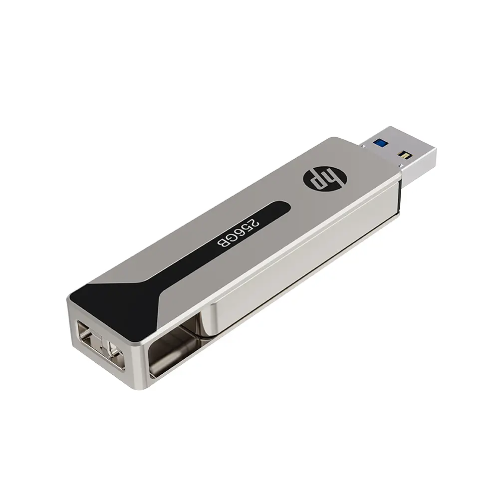 PenDrive HP 911 Pro 256GB USB 3.2 Typ-C / USB 3.2 Srebrny