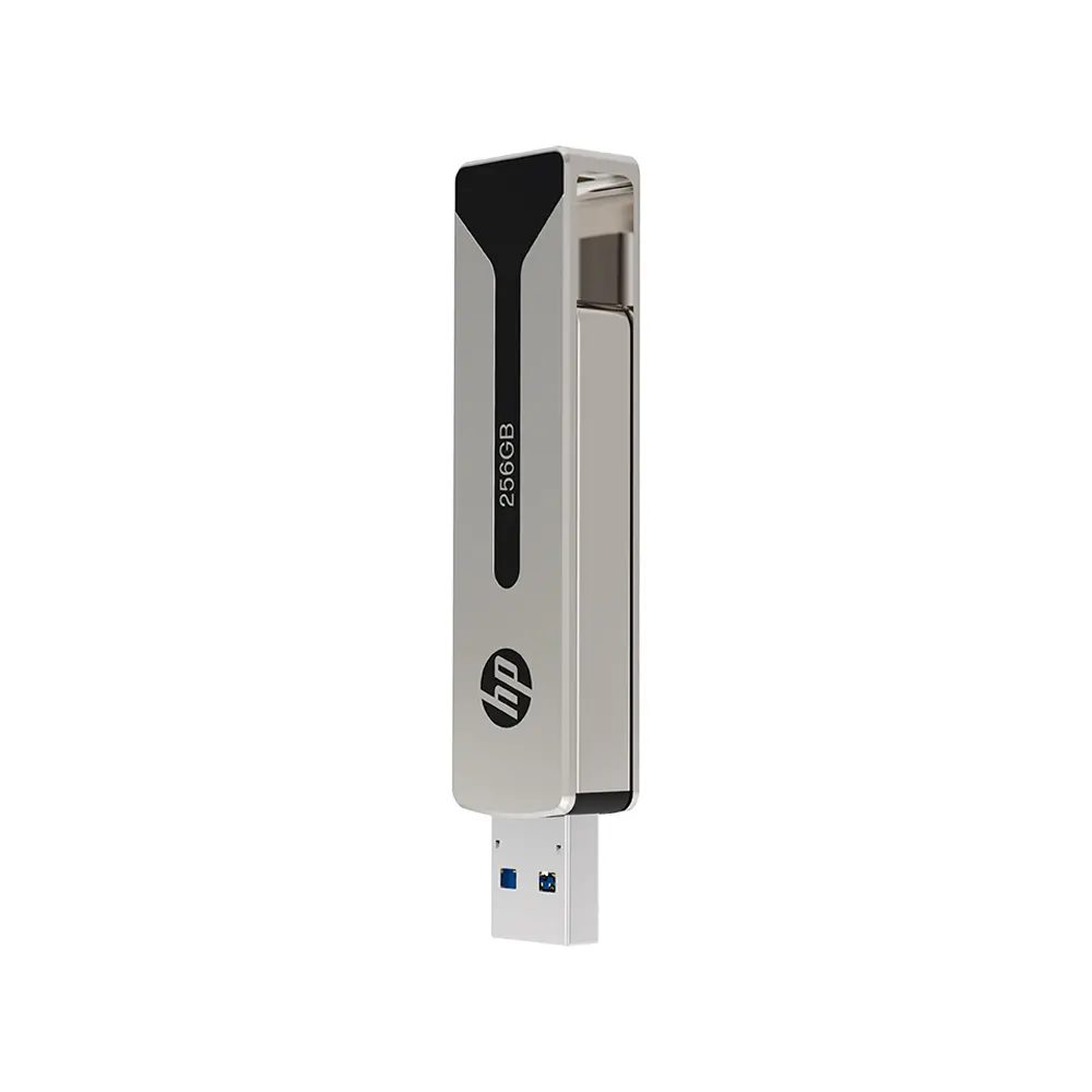 PenDrive HP 911 Pro 256GB USB 3.2 Typ-C / USB 3.2 Srebrny