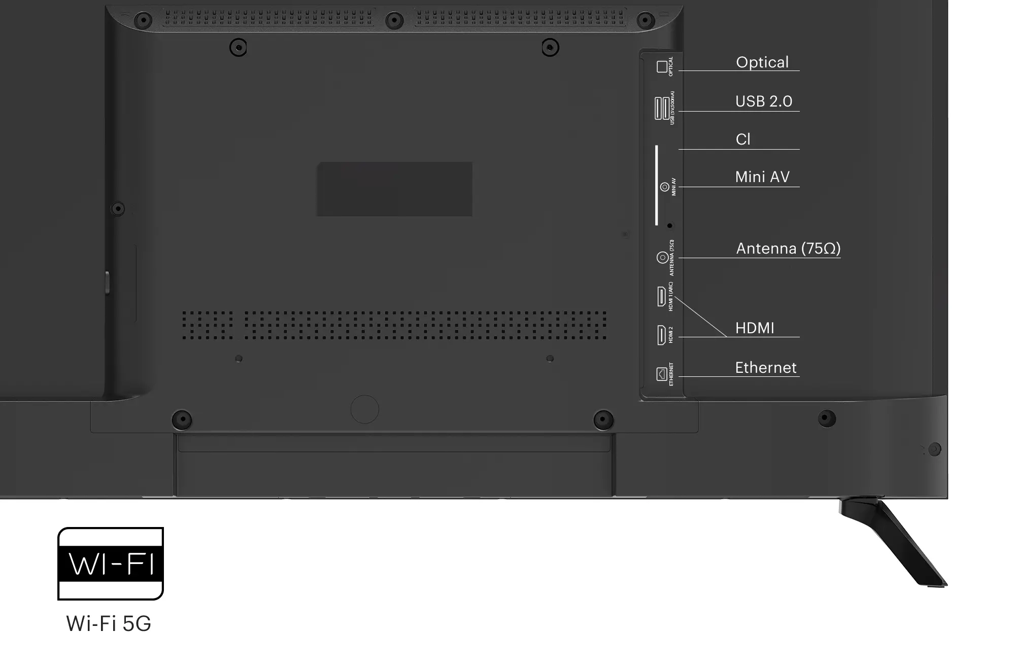Telewizor KIVI 32H730QB 32" LED HD Ready Android TV DVB-T2