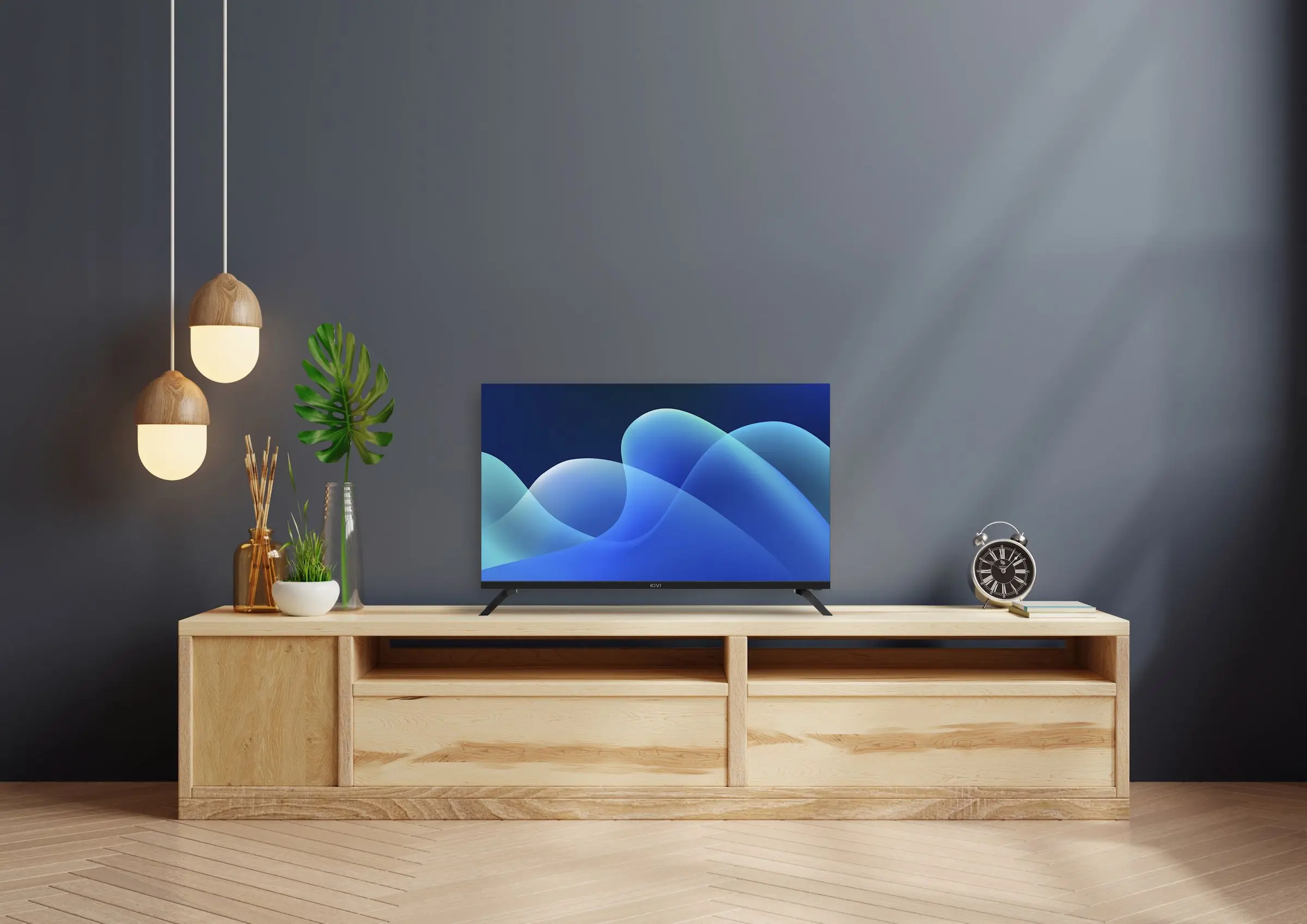 Telewizor KIVI 32H730QB 32" LED HD Ready Android TV DVB-T2