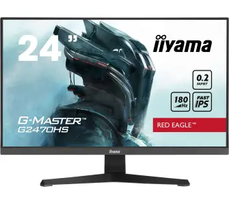 Monitor iiyama G-MASTER Red Eagle G2470HS-B1 23,8" Full HD Fast IPS 180Hz 0,2ms MPRT Gamingowy