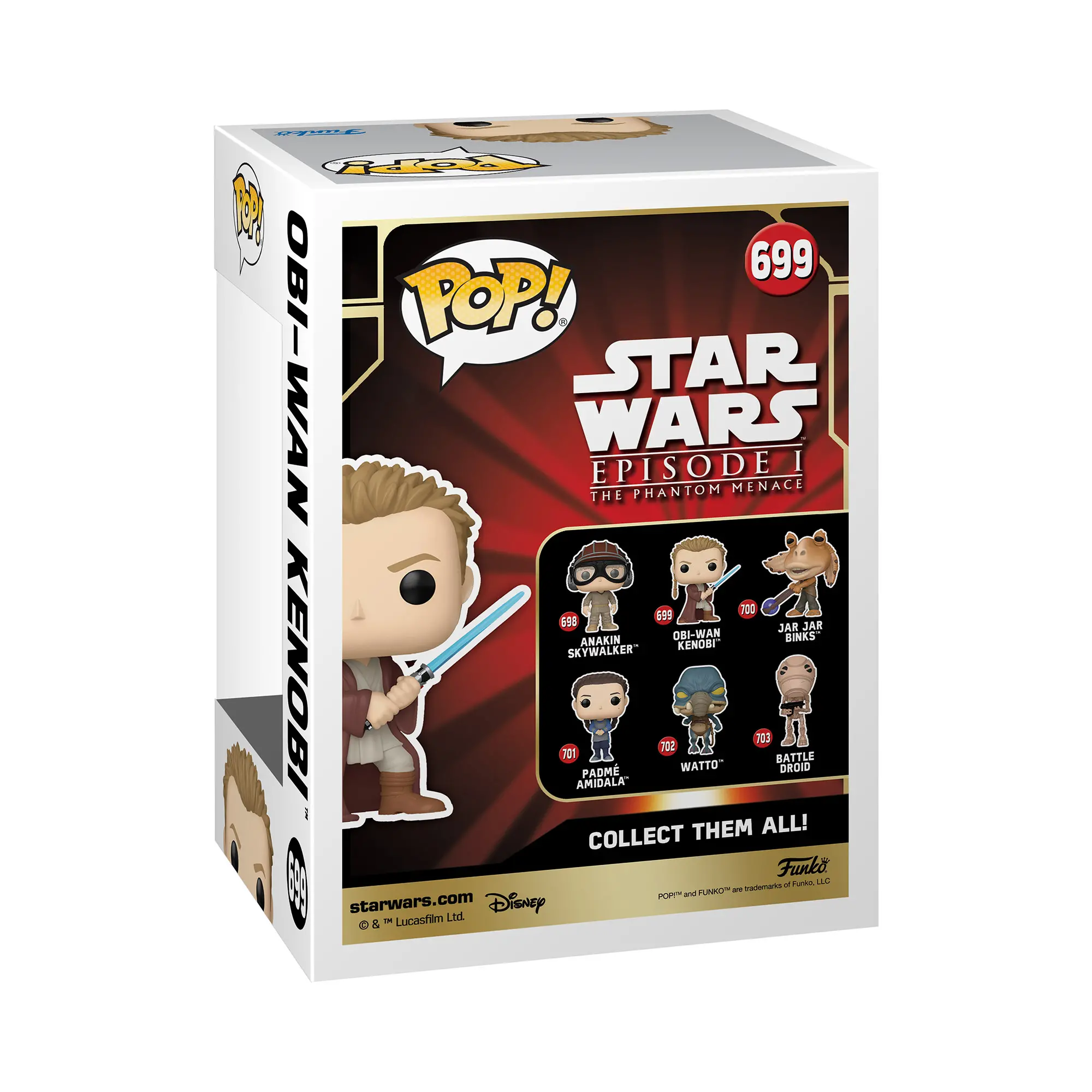 Figurka Funko Pop Star Wars The Phantom Menace 25th Obi-Wan Kenobi