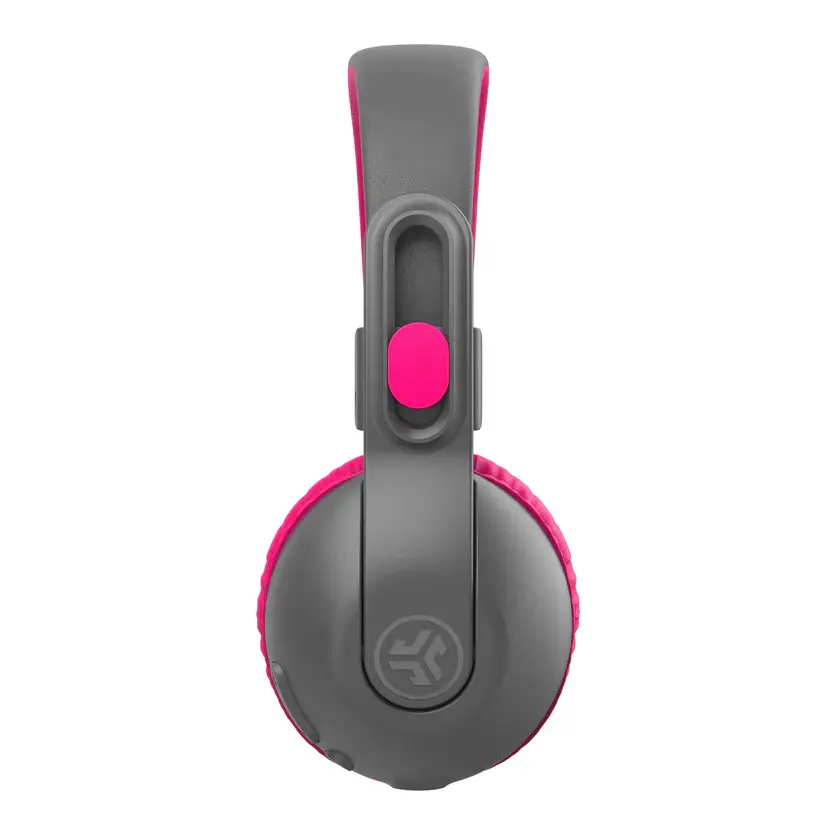 Słuchawki bezprzewodowe JLab JBuddies Studio 2 Wireless Nauszne Dla dzieci Bluetooth 5.3 Szaro-różowy