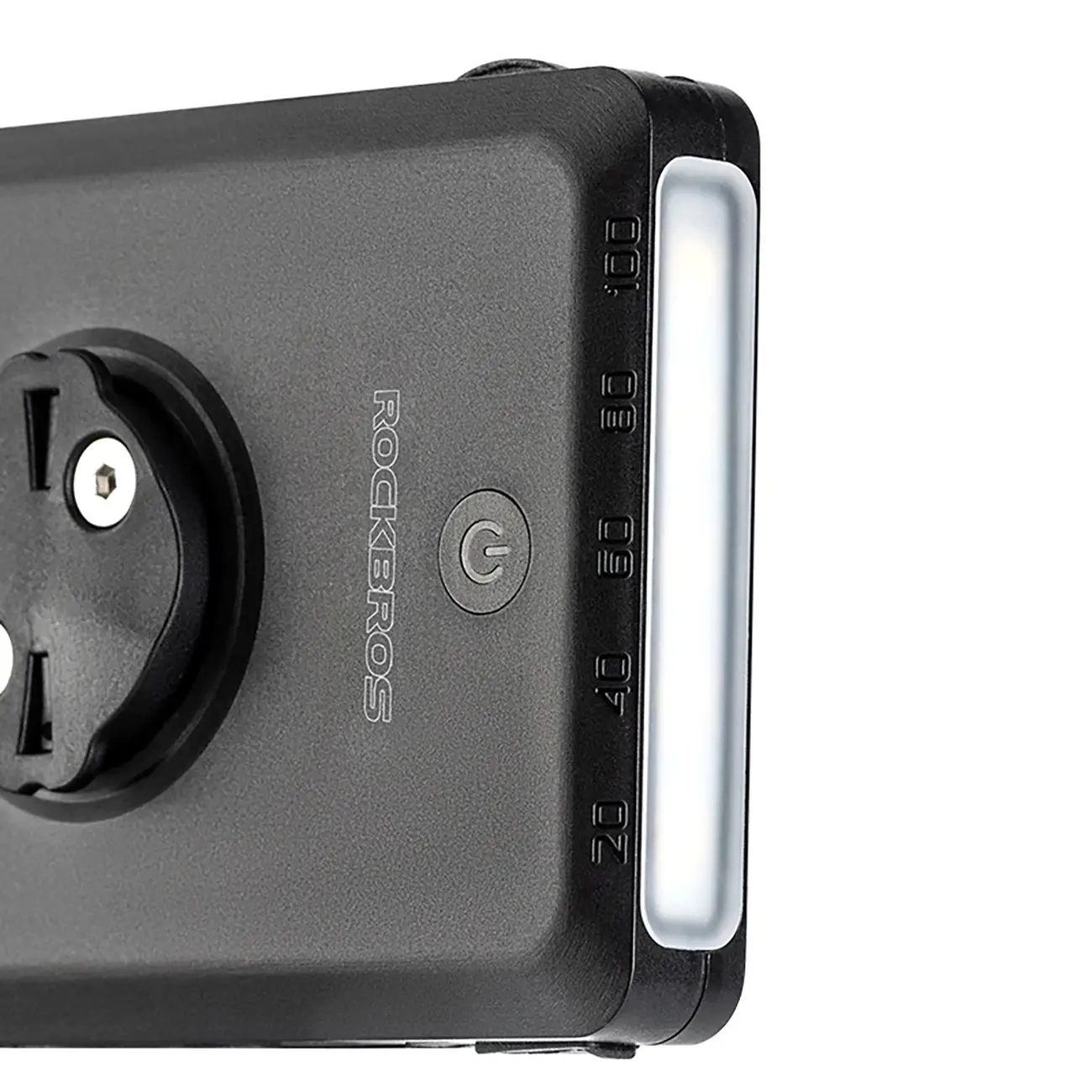 Lampka rowerowa przednia RockBros JP008 Powerbankiem 5000mAh adapterem Garmin