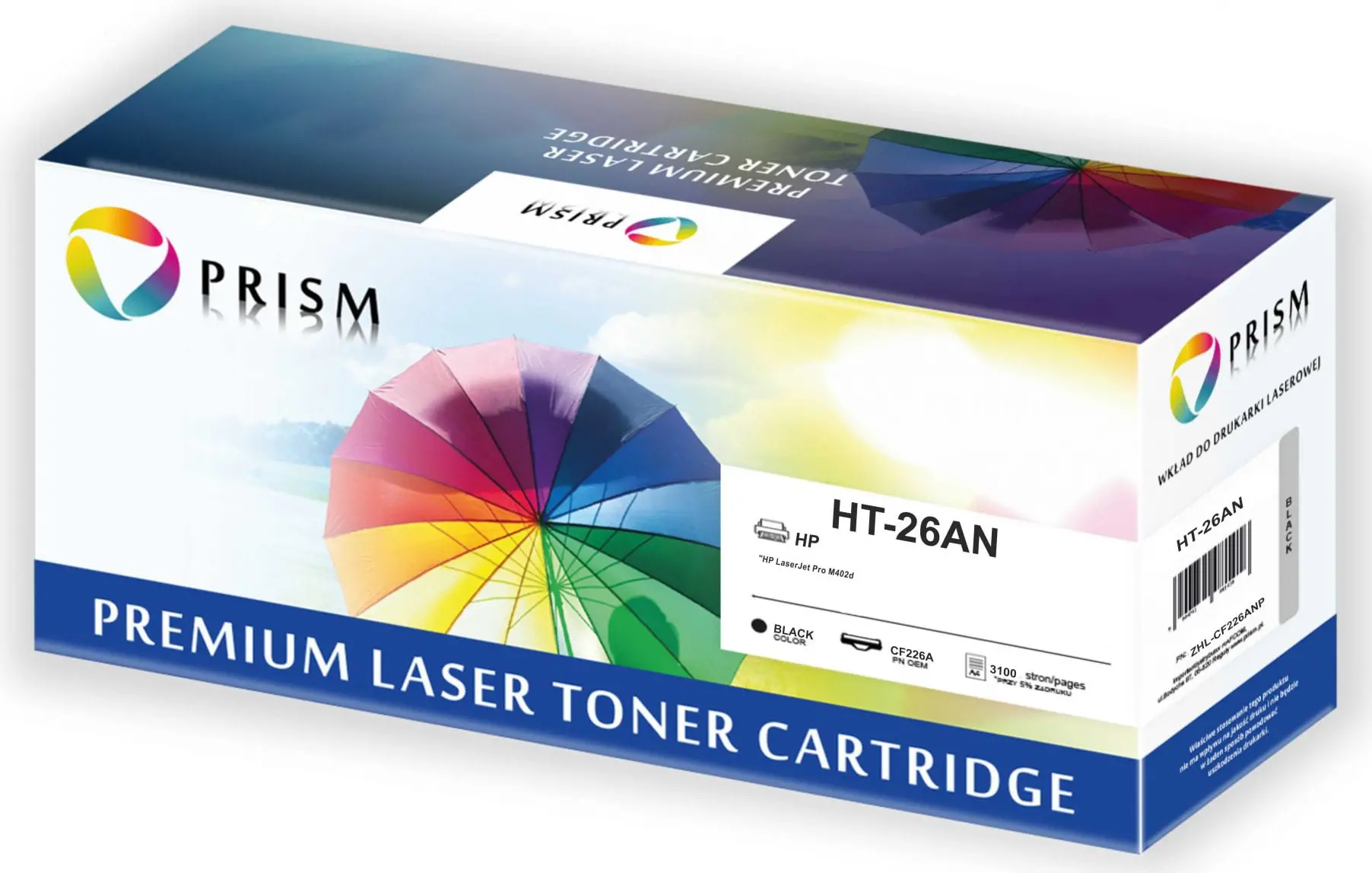 Toner Prism ZHL-CF226ANP (zamiennik 26A CF226A) Czarny