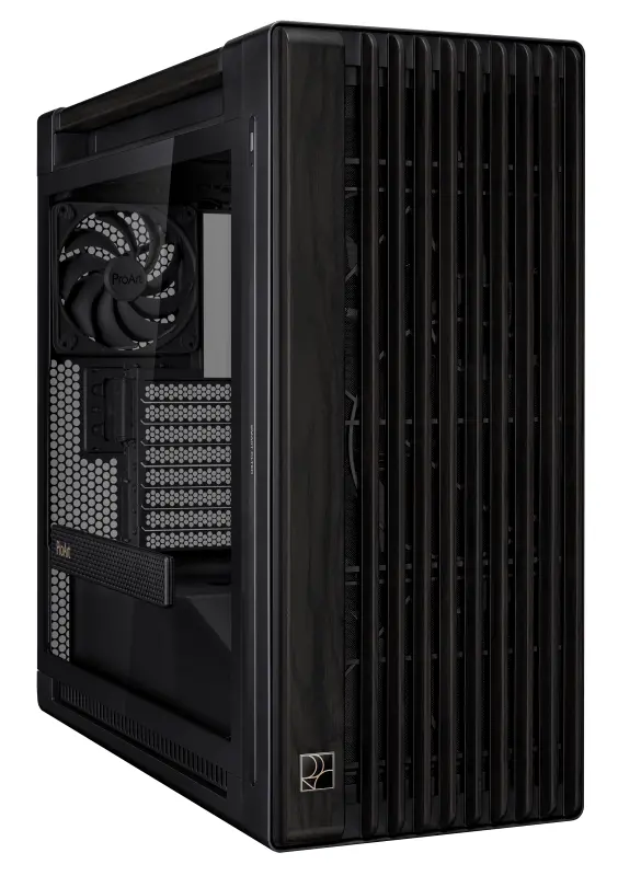 Obudowa ASUS ProArt PA602 Wood Edition Tempered Glass Panel Czarny