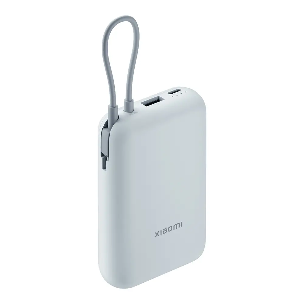 Powerbank Xiaomi PN104031 10000mAh 22,5W Wbudowany kabel USB-C Niebieski