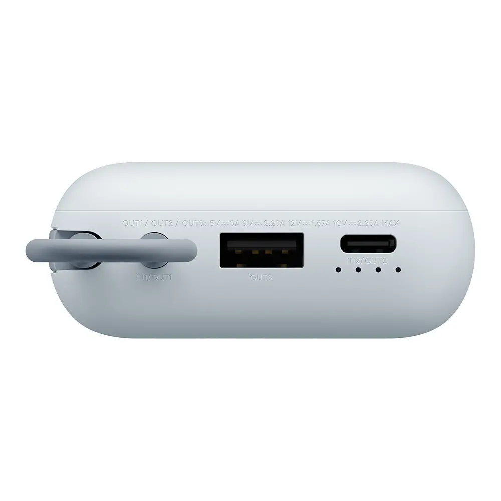Powerbank Xiaomi PN104031 10000mAh 22,5W Wbudowany kabel USB-C Niebieski