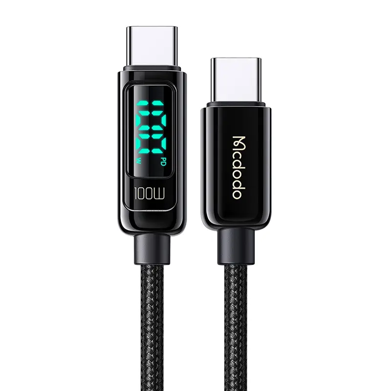 Kabel Mcdodo USB-C do USB-C CA-8820 100W 1,2m Czarny