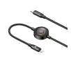 Kabel Mcdodo 2w1 CA-5680 USB-C do Lightning + ładowarka Apple Watch 36W 1,5m Czarny