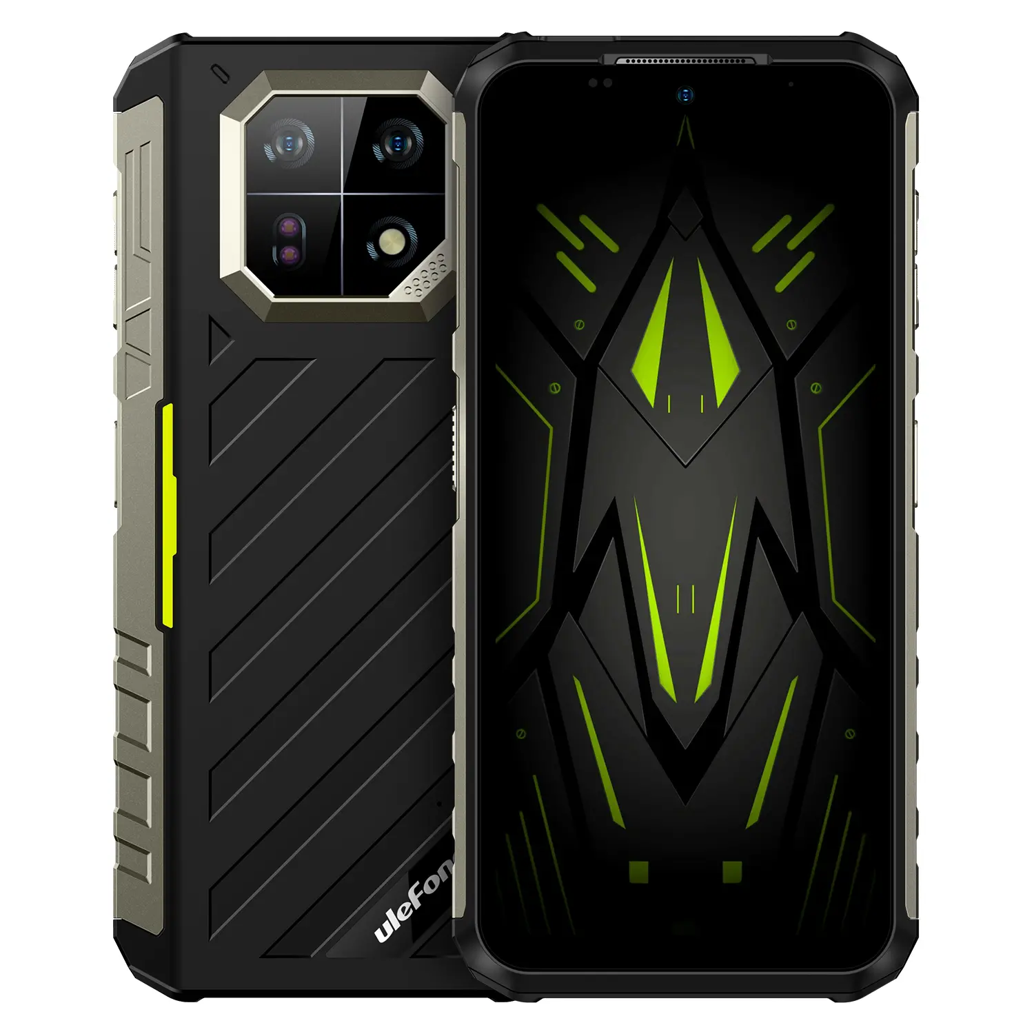 Smartfon uleFone Armor 22 8/256GB 6,58" 120Hz 64Mpix Czarno-zielony