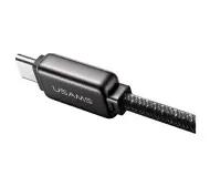 USAMS USB-C do USB-C 100W 1,2m Czarny
