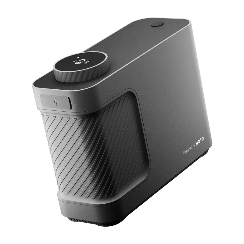 Kompresor samochodowy Hoto Przenośny kompresor, pompka QWCQB002 (3x 2500 mAh, 150 PSI, 350 L, 12V)