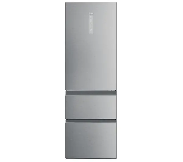 Haier Seria 5 HTW5618ENMG Pełny No Frost 185cm Komora świeżości Zdalne sterowanie Inox