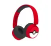 Słuchawki bezprzewodowe z mikrofonem OTL Technologies Pokémon Pokeball Wireless Dla Dzieci Nauszne Czerwono-czarny