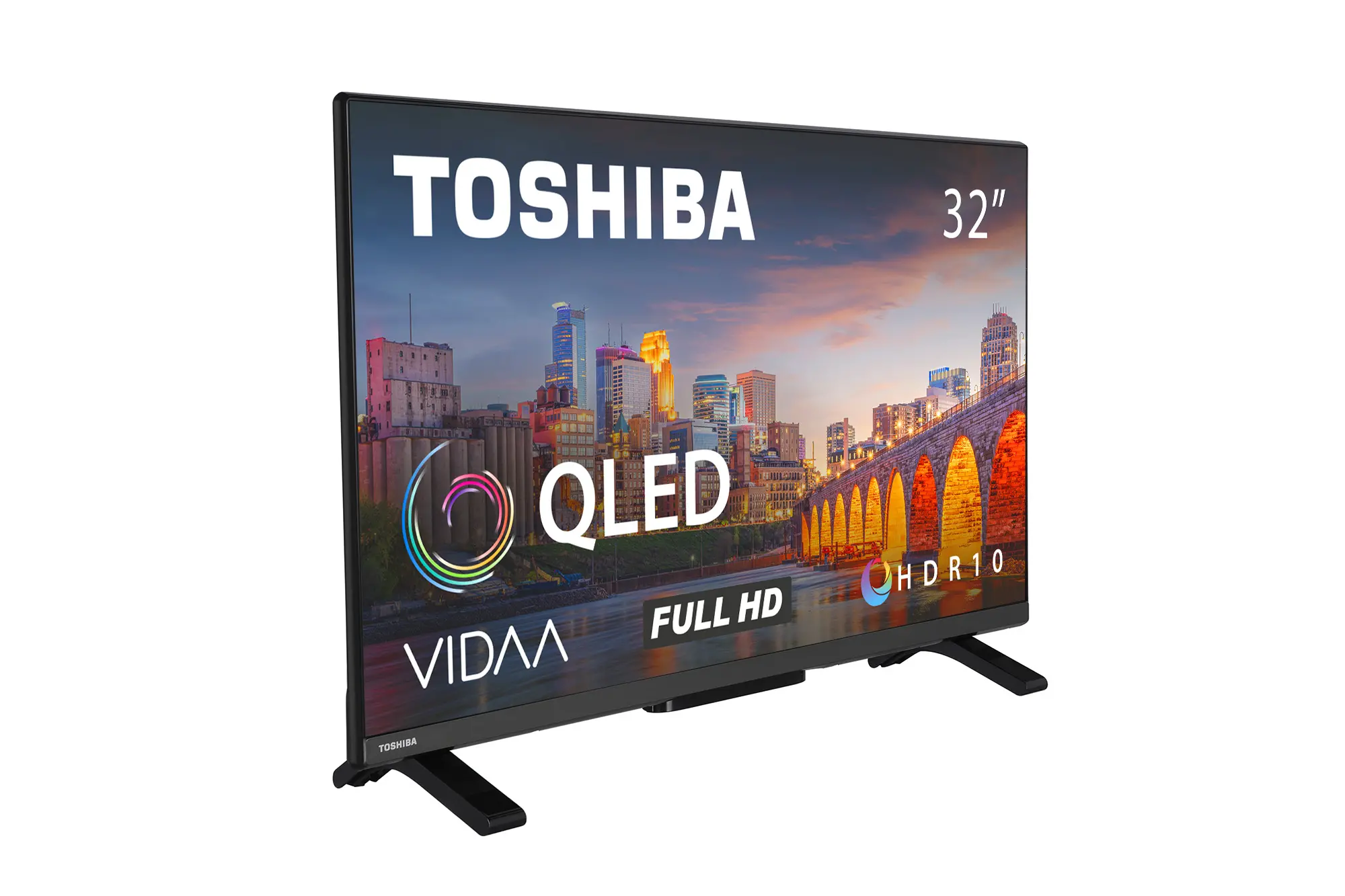 Telewizor Toshiba 32QV2F63DG 32" QLED Full HD Smart TV DVB-T2