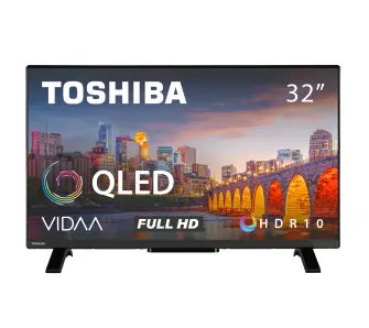 Telewizor Toshiba 32QV2F63DG 32" QLED Full HD Smart TV DVB-T2