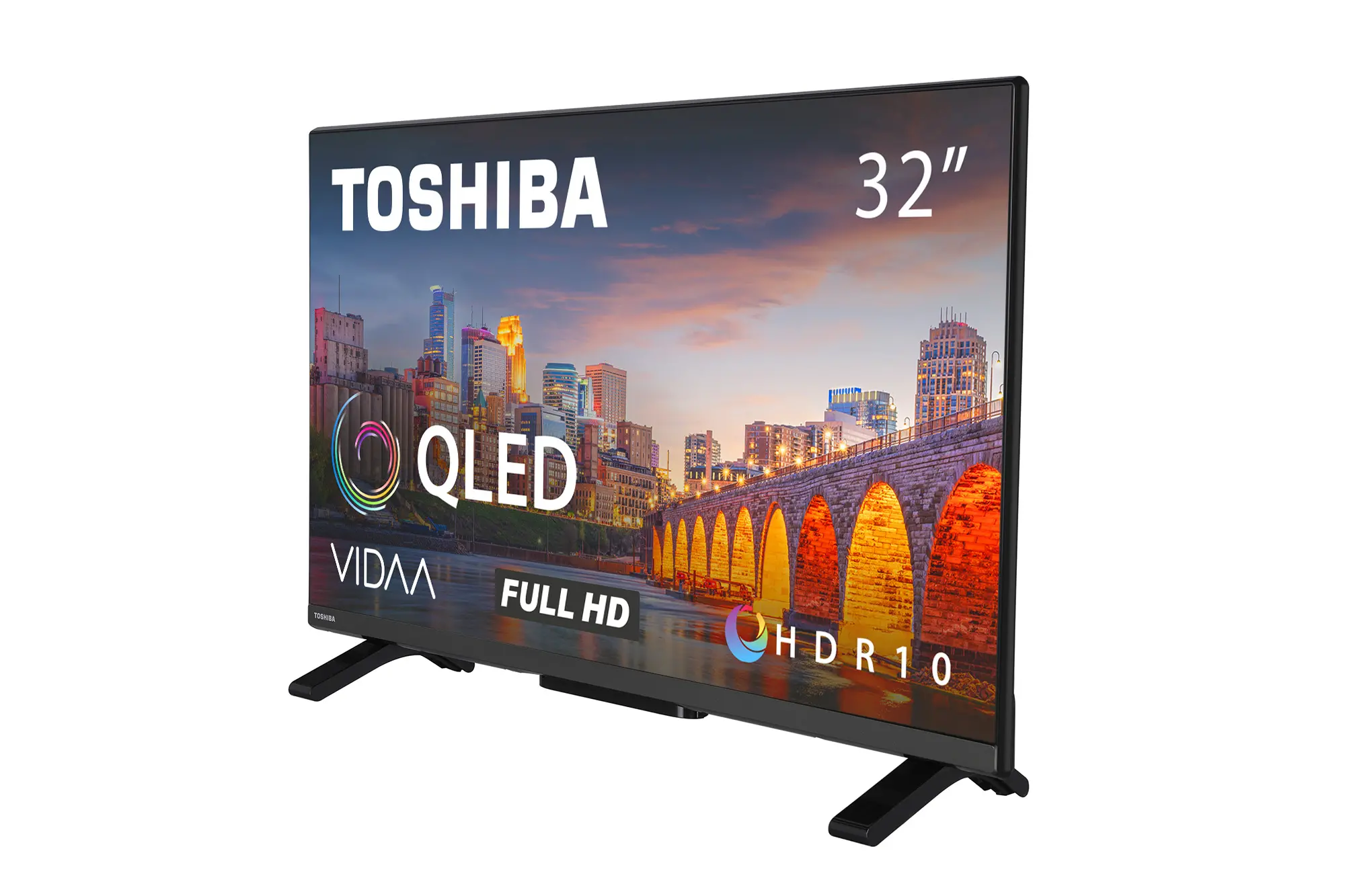 Telewizor Toshiba 32QV2F63DG 32" QLED Full HD Smart TV DVB-T2