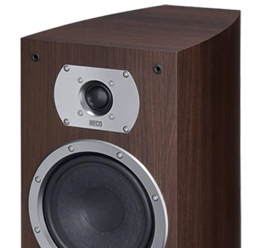 Zestaw stereo Pioneer A-10AE Srebrny + Heco Victa Prime 302 Espresso