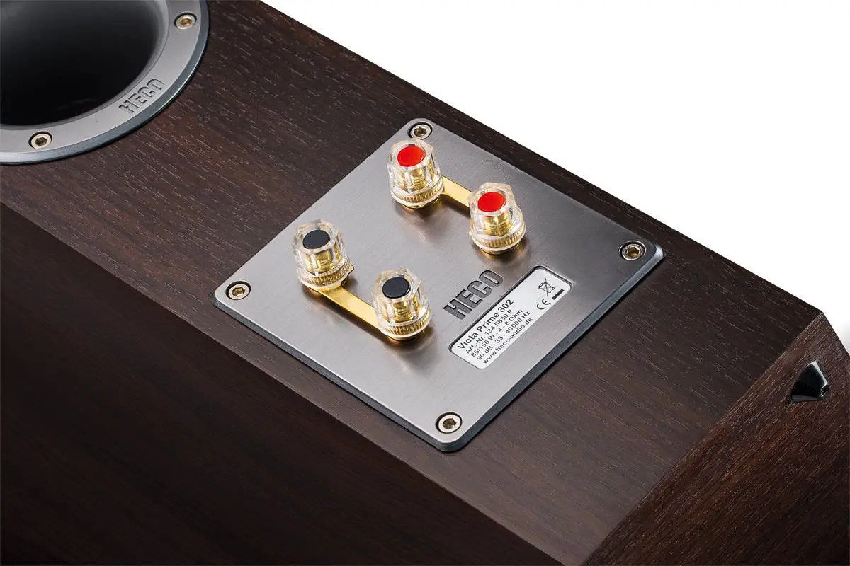 Zestaw stereo Pioneer A-10AE Srebrny + Heco Victa Prime 302 Espresso