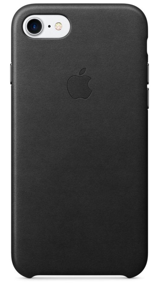 Apple Leather Case iPhone 7 MMY52ZM/A (czarny)