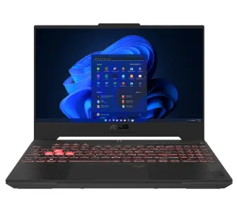 Laptop gamingowy ASUS TUF Gaming A15 2023 FA507NUR-LP016W 15,6'' 144Hz R7 7435HS 16GB RAM 512GB Dysk SSD RTX4050 DLSS3 Win11 Szary