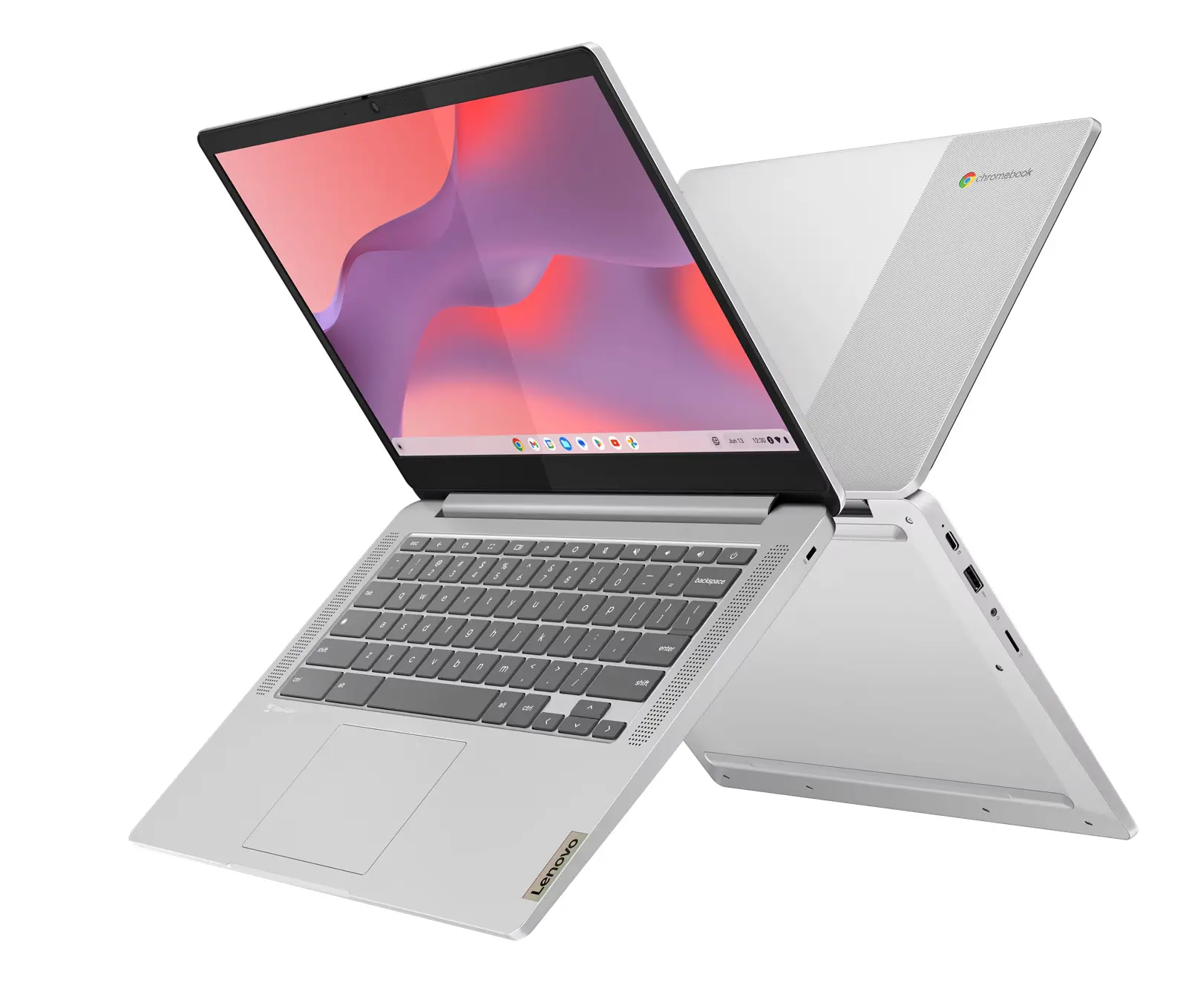 Laptop chromebook Lenovo IP Slim 3 Chrome 14M868 14" Kompanio 520 8GB RAM 128GB Dysk SSD ChromeOS Szary