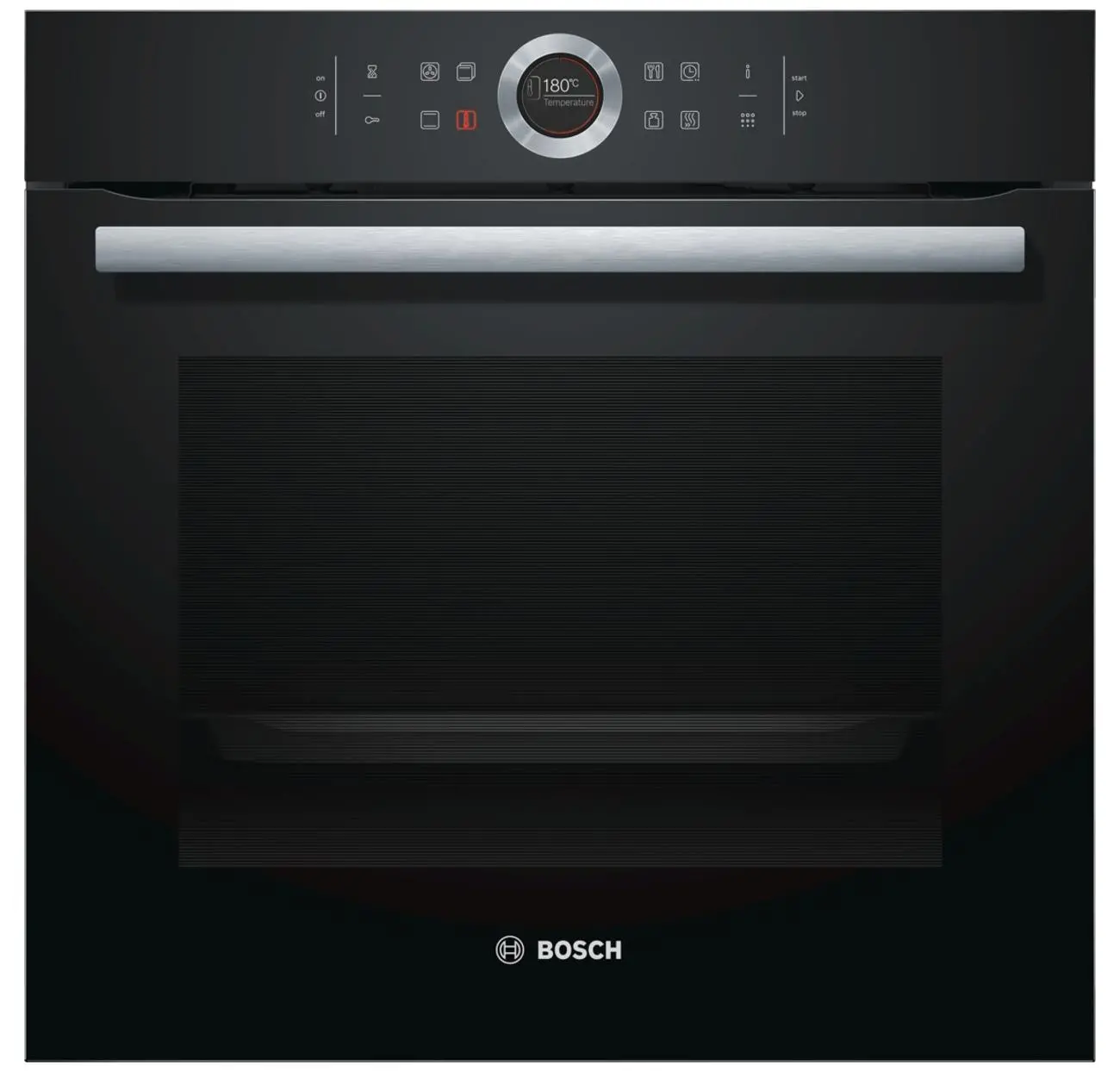 Piekarnik elektryczny Bosch Serie 8 HBG675BB1 Termoobieg Czarny