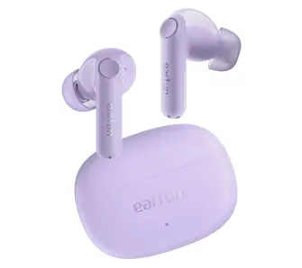 Słuchawki bezprzewodowe Earfun Air Life Dokanałowe Bluetooth 5.4 Fioletowy