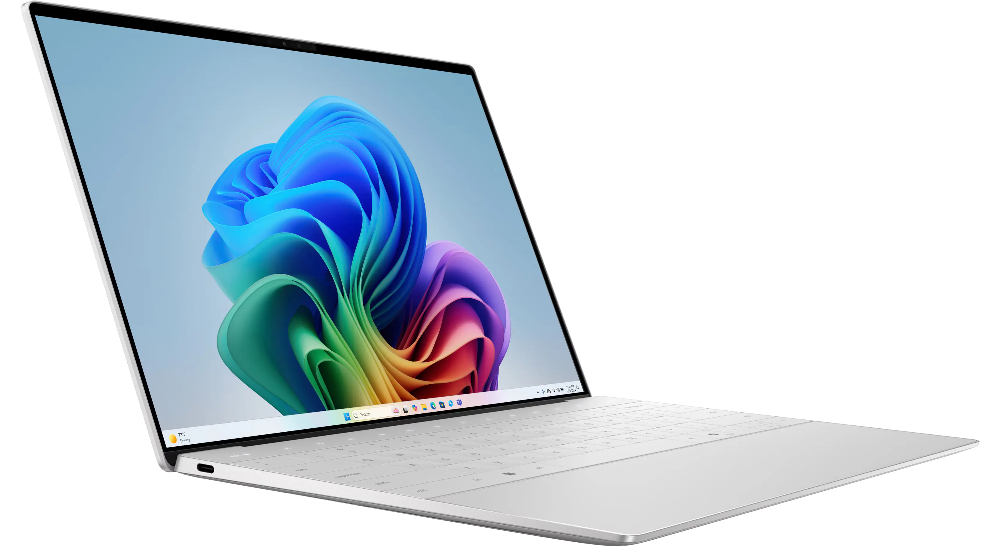 Laptop biznesowy Dell XPS 13 9345 13,4" 120Hz Snapdragon X Elite X1E-80-100 16GB RAM 512GB Dysk SSD Win11 Pro Platynowy