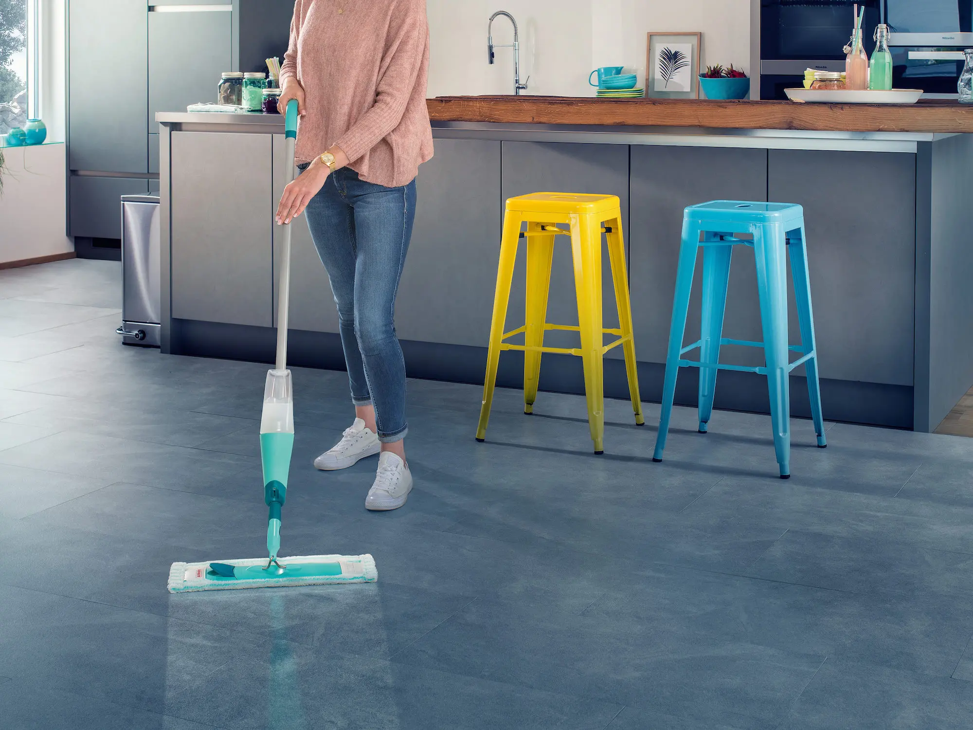 Mop płaski Leifheit Easy Spray XL 56690