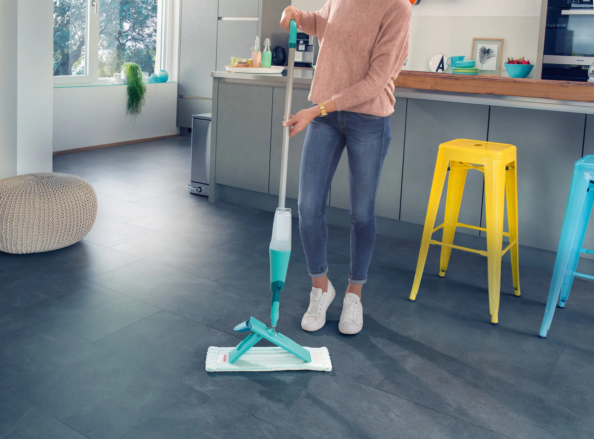 Mop płaski Leifheit Easy Spray XL 56690
