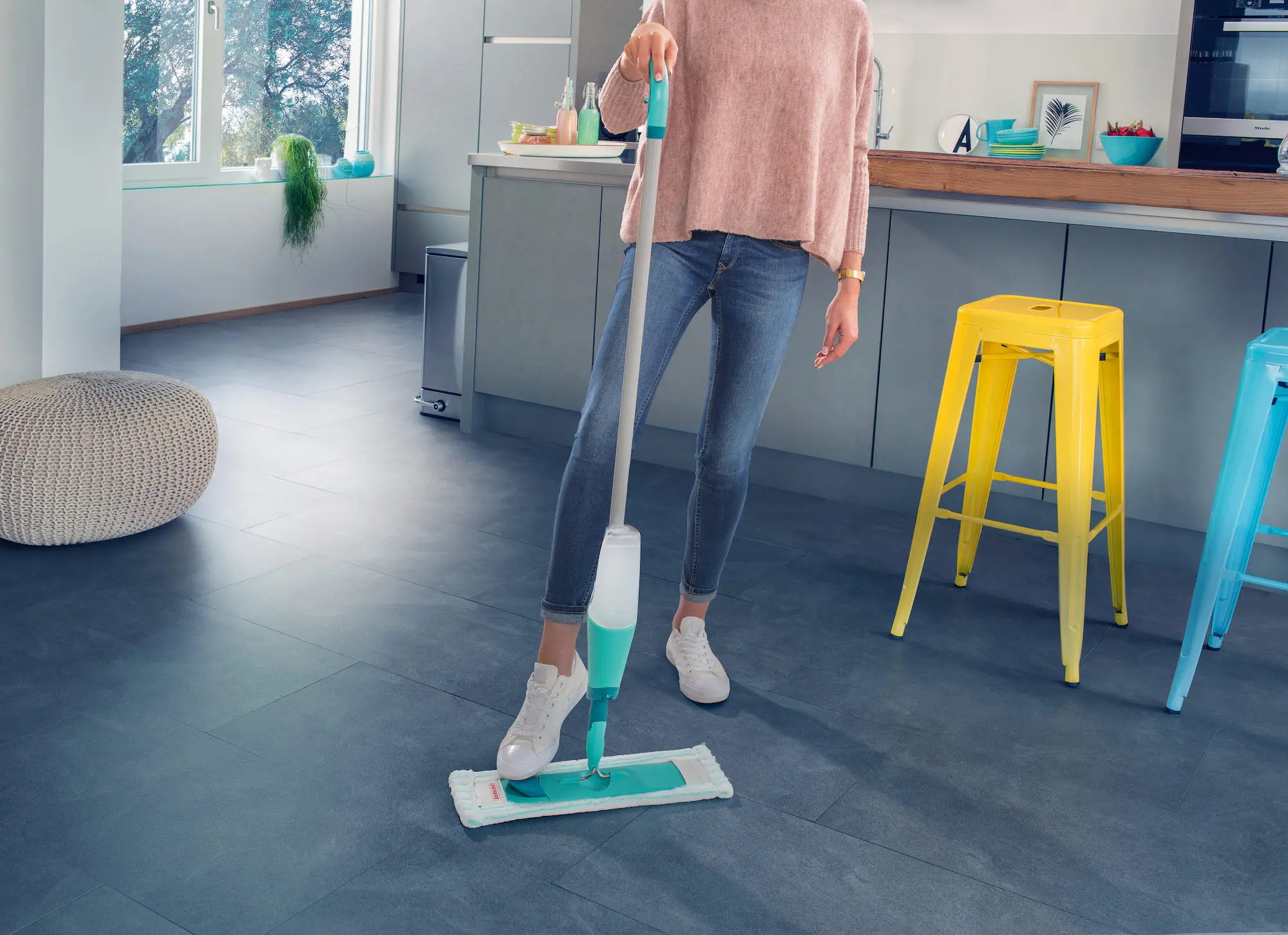 Mop płaski Leifheit Easy Spray XL 56690