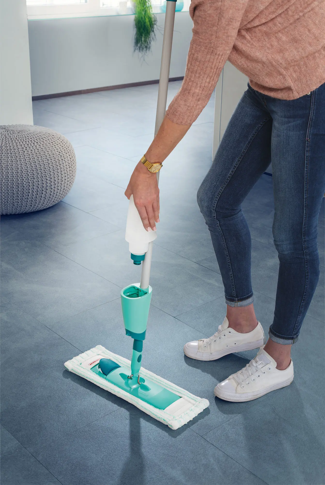 Mop płaski Leifheit Easy Spray XL 56690