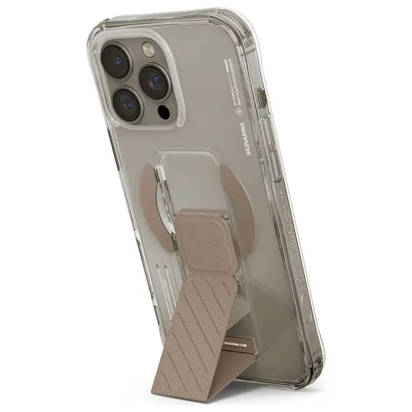 Etui Skinarma Axon Magnetic Charging + Grip Stand do iPhone 16 Pro Max Szampański