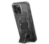Etui Skinarma Helio Magnetic Charging + Grip Stand do iPhone 16 Pro Max Czarny
