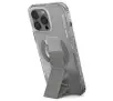 Etui Skinarma Axon Magnetic Charging + Grip Stand iPhone 16 Pro Max Srebrny