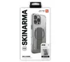 Etui Skinarma Axon Magnetic Charging + Grip Stand iPhone 16 Pro Max Srebrny