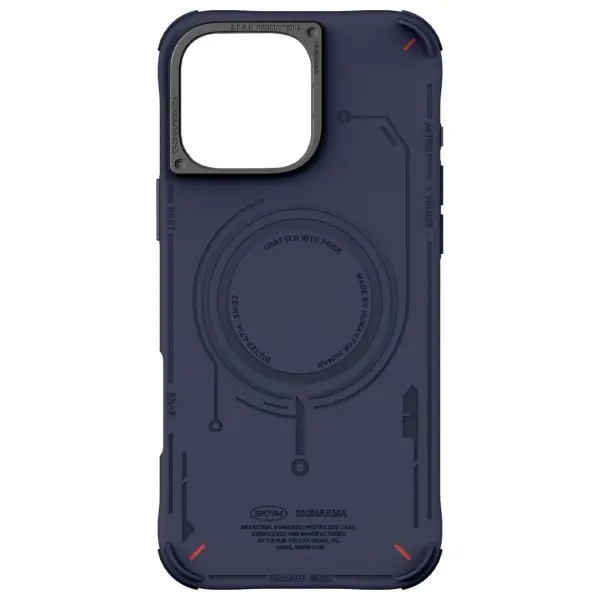 Etui Skinarma Mecha Magnetic Charging do iPhone 16 Pro Max Granatowy