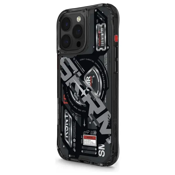 Etui Skinarma Magnetic Charging do iPhone 16 Pro Czarny