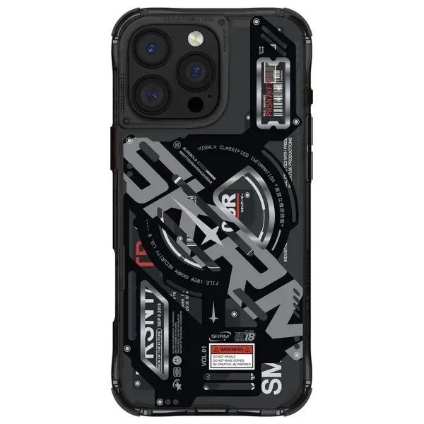 Etui Skinarma Magnetic Charging do iPhone 16 Pro Czarny